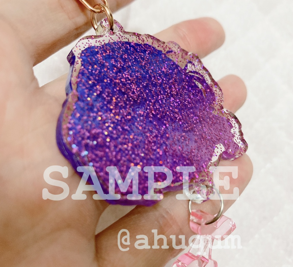 魔法少女材木松 アクリルキーホルダー