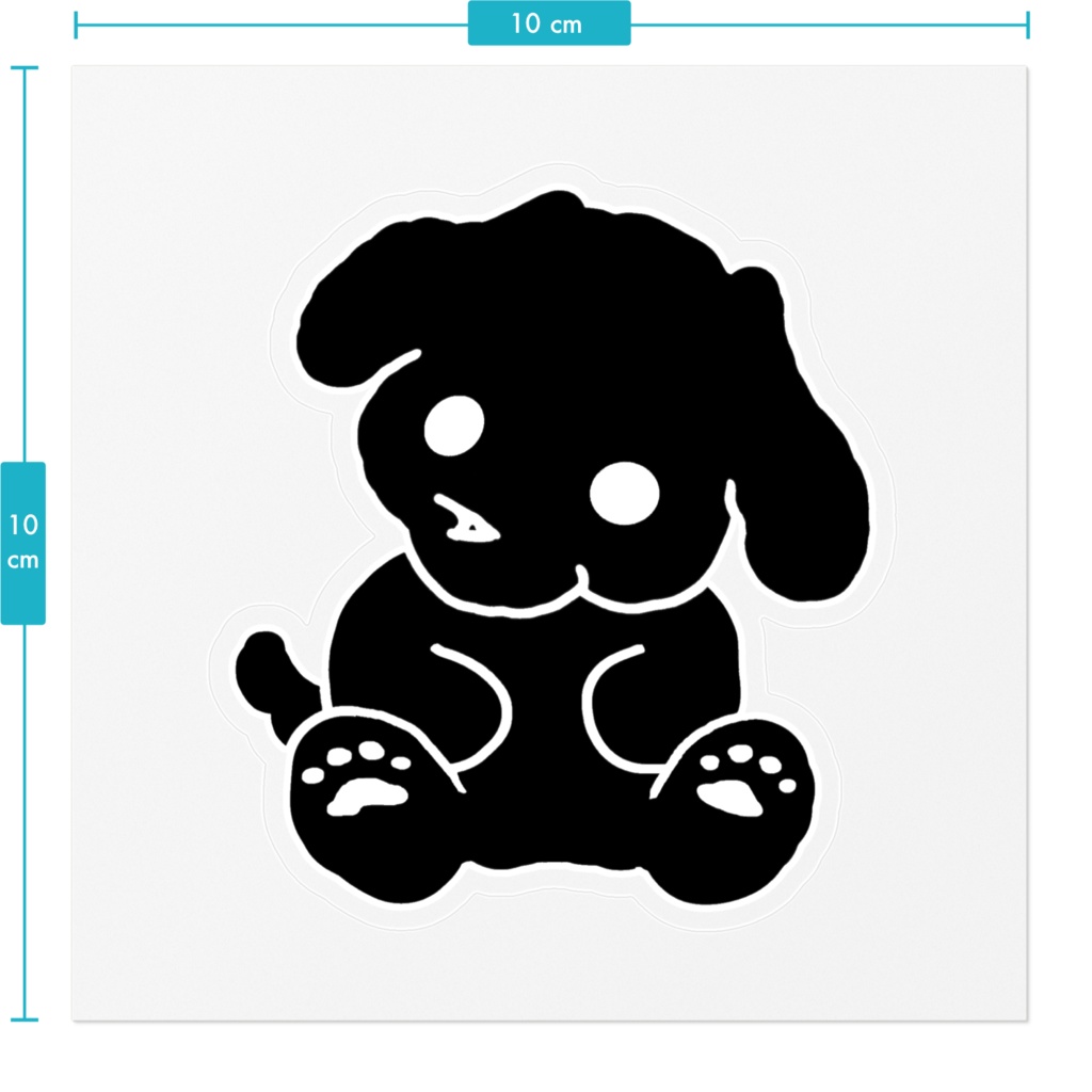 わんくろ~ ステッカー