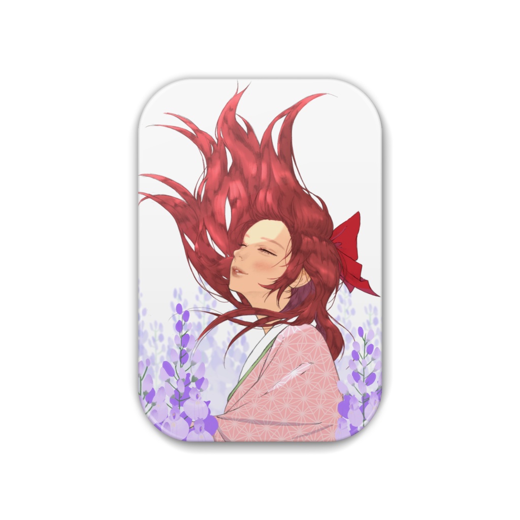 蜜月 もも花　藤の花と