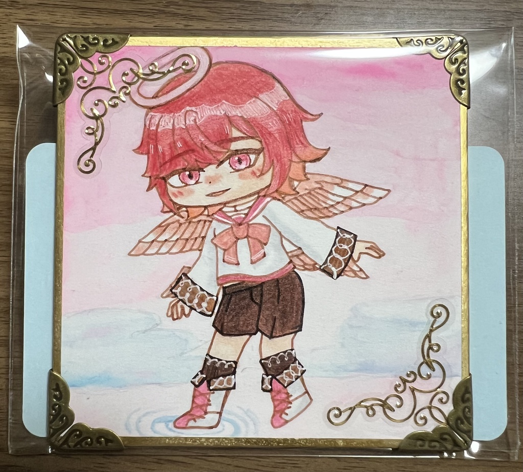 ただの天使くん 原画色紙