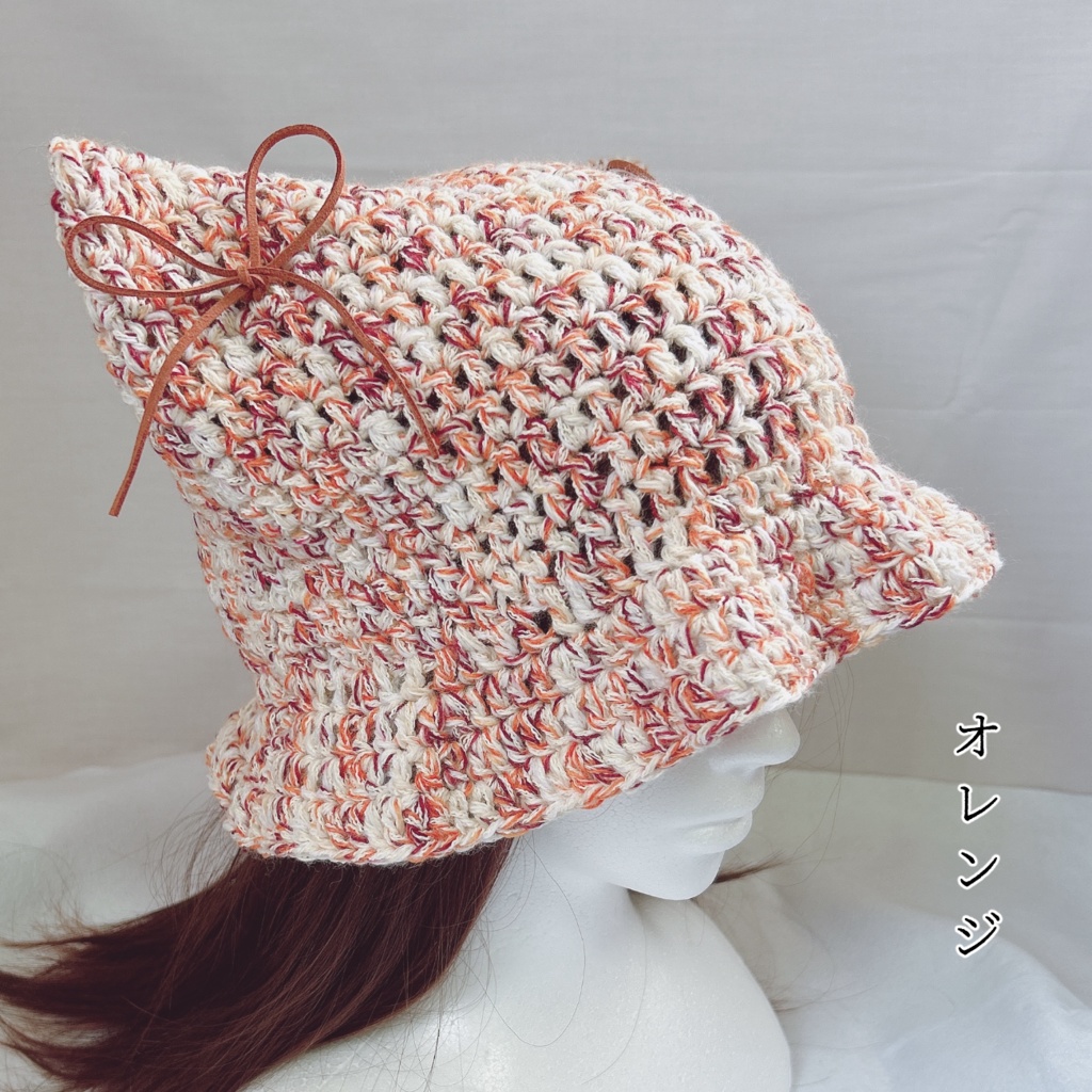 オールシーズン猫耳帽子