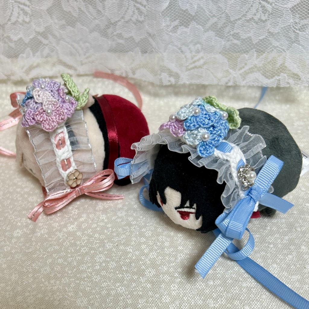 あじさいのヘッドドレス