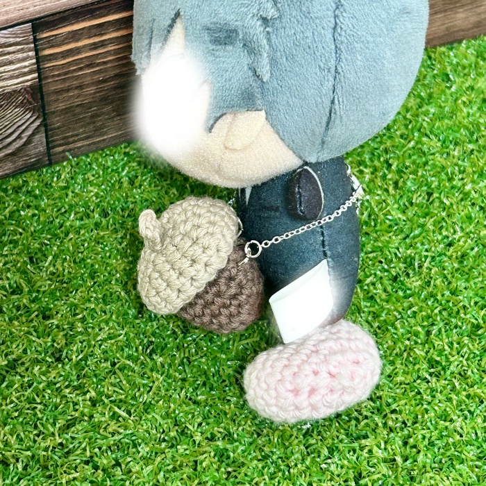 ぬいのどんぐりポシェット(茶色)