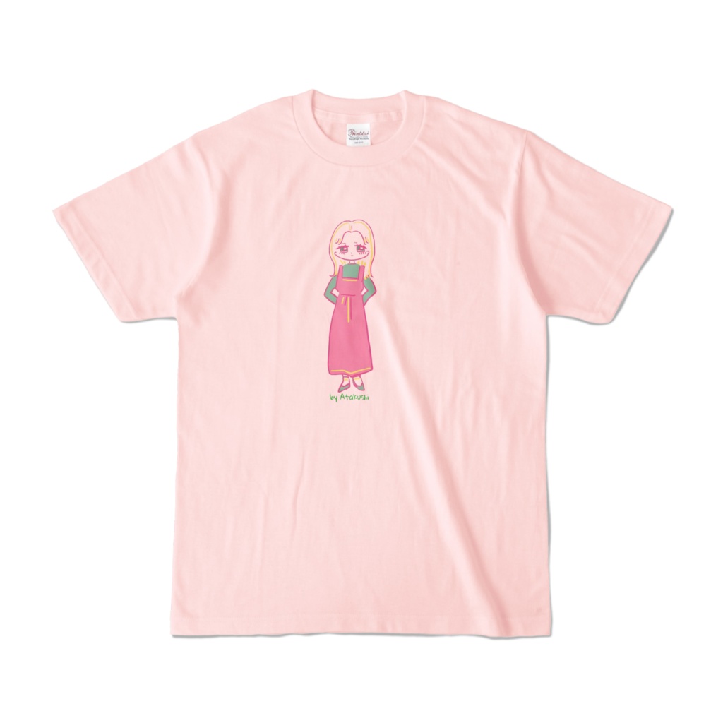 Atakushi Tシャツ ピンク