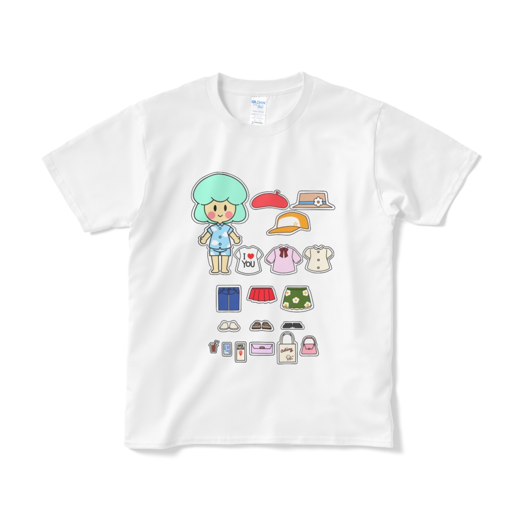 お着替えシールTシャツ