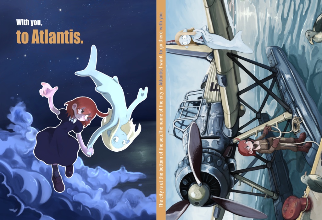With you, to Atlantis.