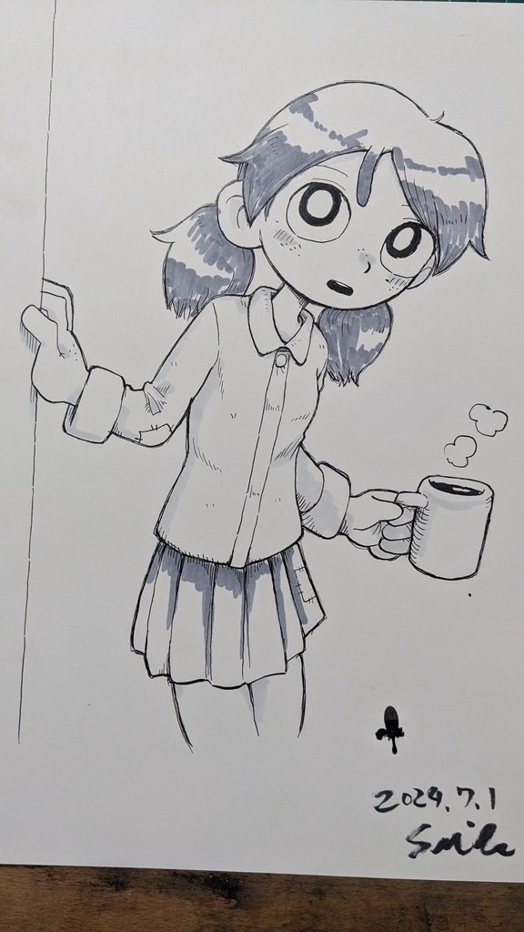 ペン画