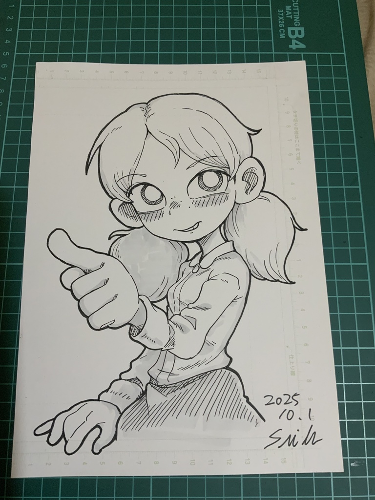 ペン画