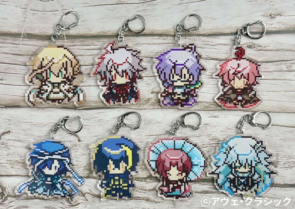 ミニドットアクリルキーホルダー(カノン)