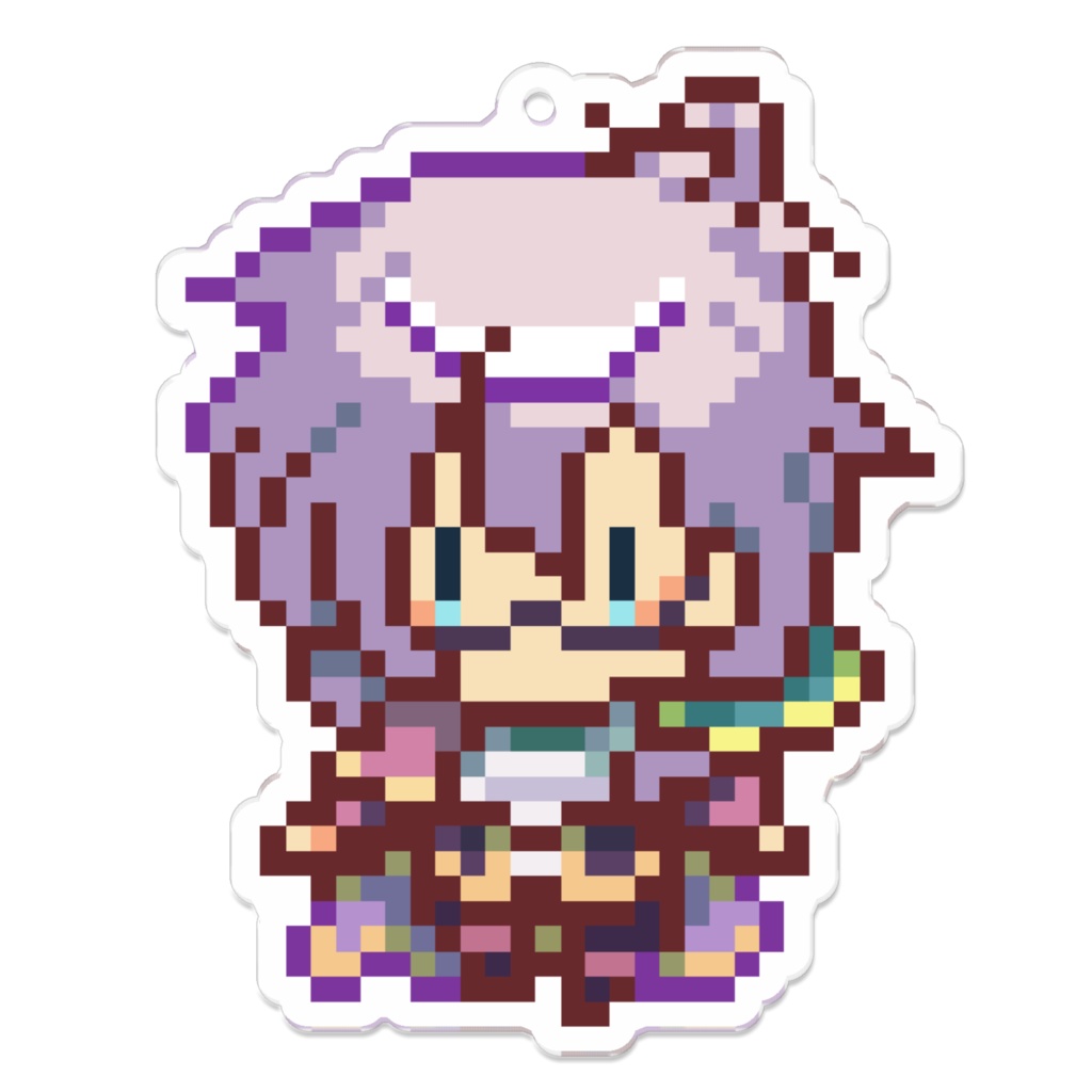 ミニドットアクリルキーホルダー（アイネ）