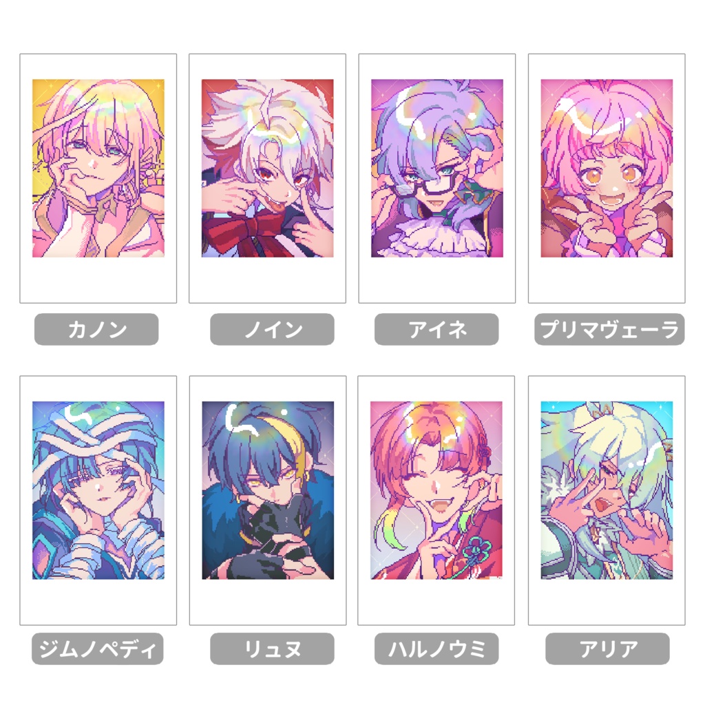 チェキ風カード