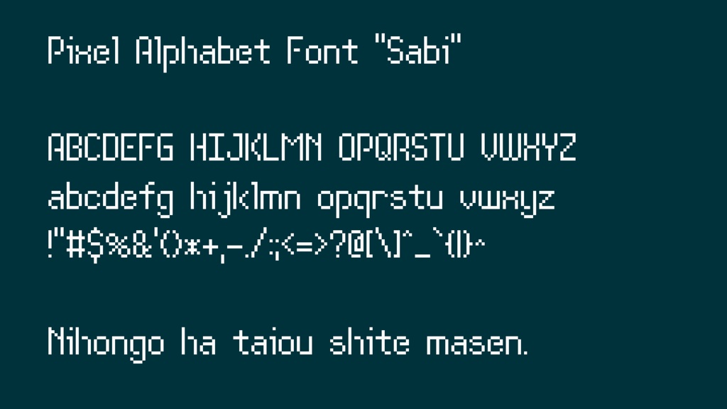 [Font] Sabi