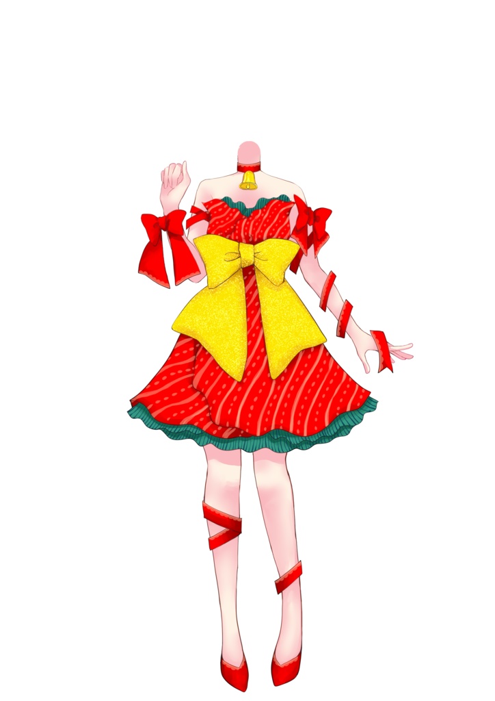 クリスマス衣装_プレゼントデザイン