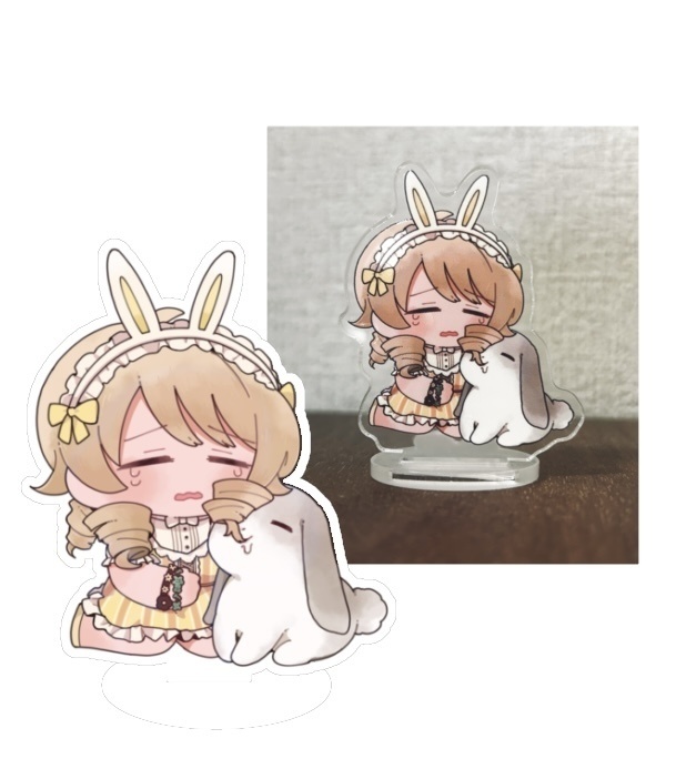 アクリルスタンド『もりくぼ(うさぎさんわーるど)』