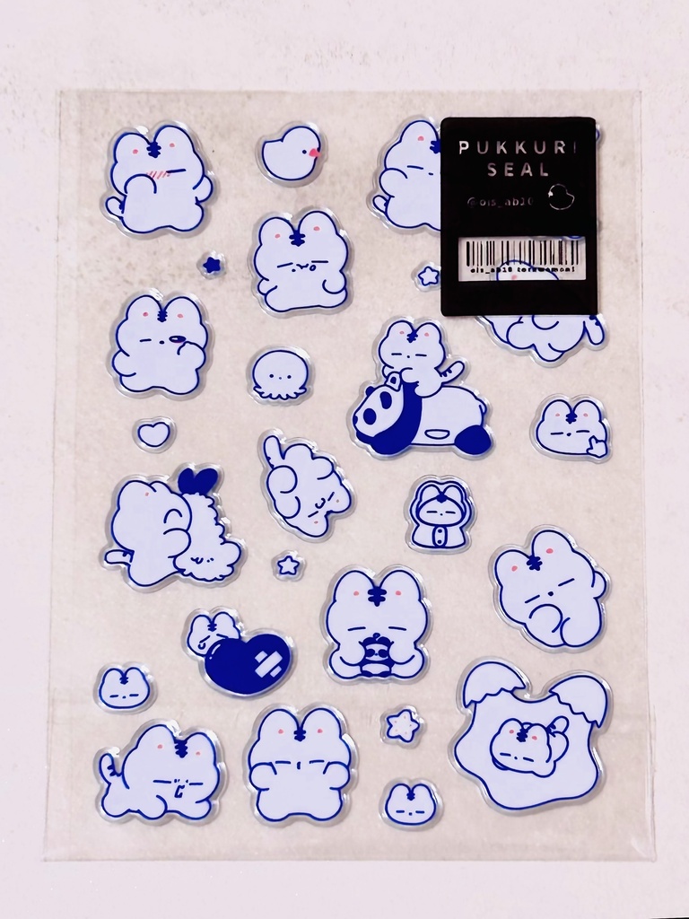 ぷっくりシール