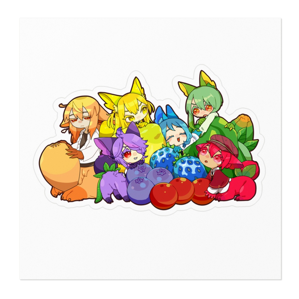 ベリィキッスステッカー