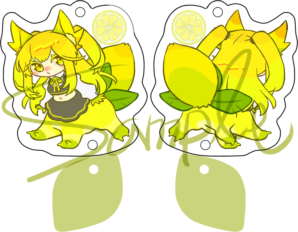 ベリィキッスアクリルキーホルダー