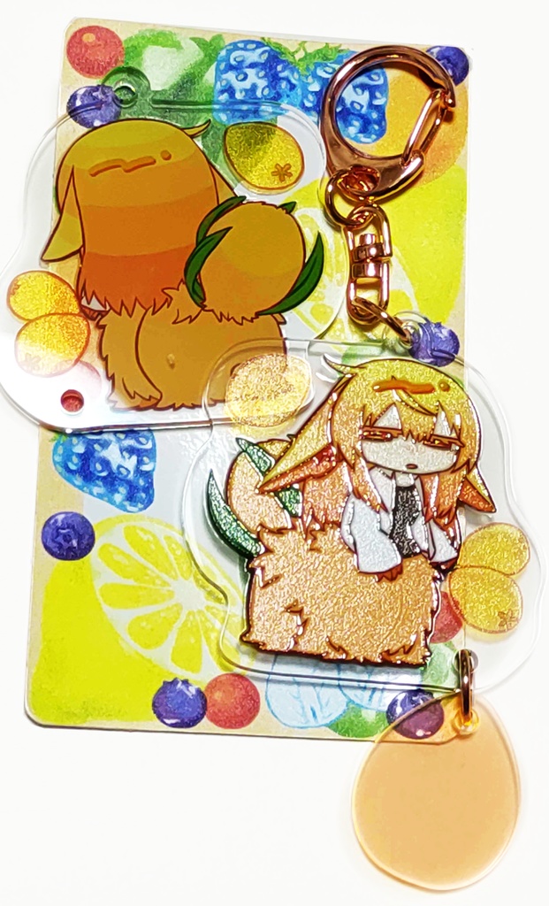 ベリィキッスアクリルキーホルダー