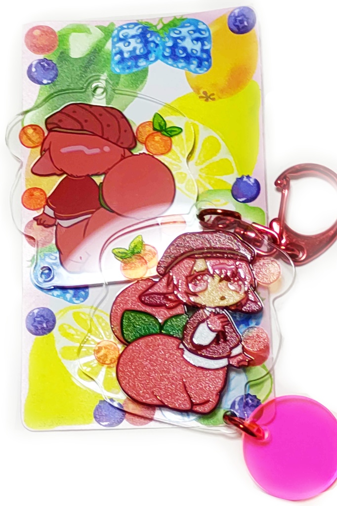 ベリィキッスアクリルキーホルダー