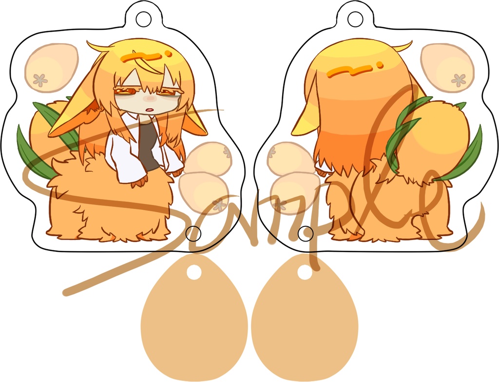 ベリィキッスアクリルキーホルダー