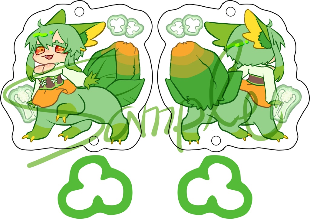 ベリィキッスアクリルキーホルダー