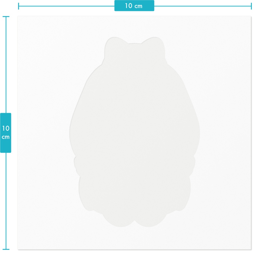 くろりす ステッカーB