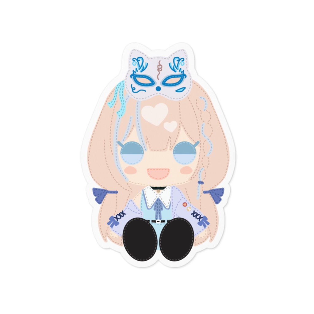 くろりす ステッカーB