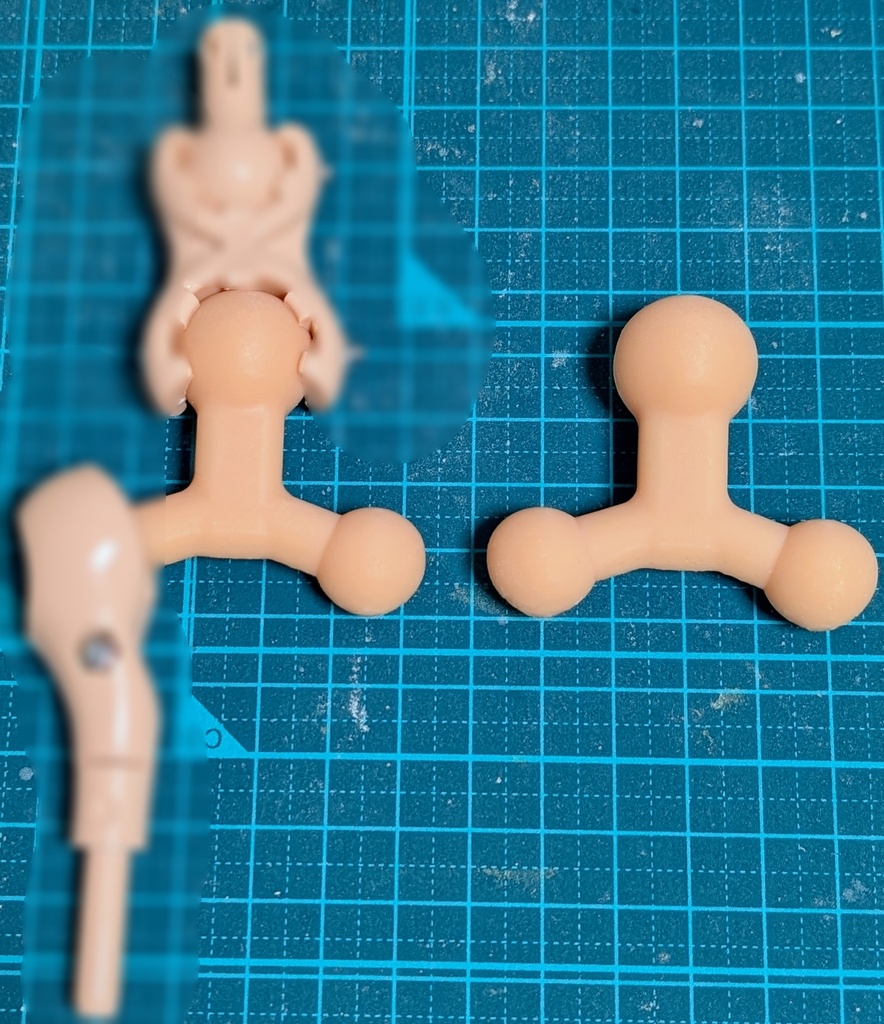 50cmドール用股関節パーツ