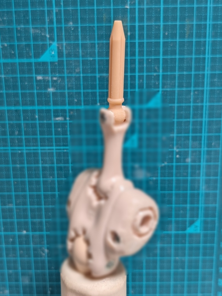 60cmドール用首軸パーツ