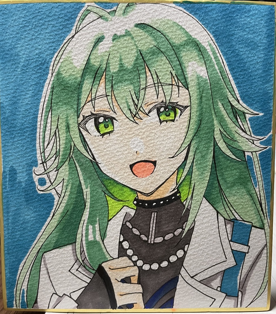 月村手毬色紙