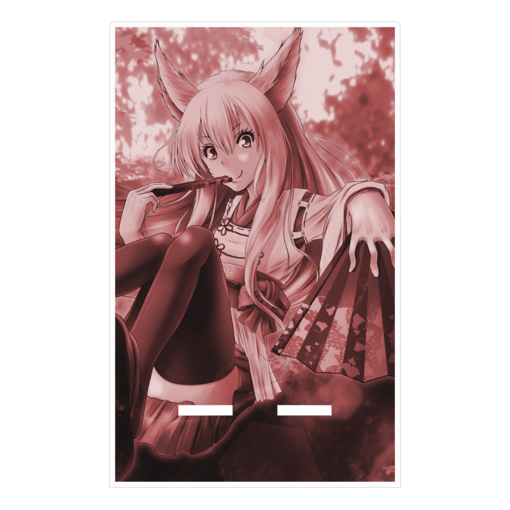 半妖陰陽士のアクリルスマホスタンド