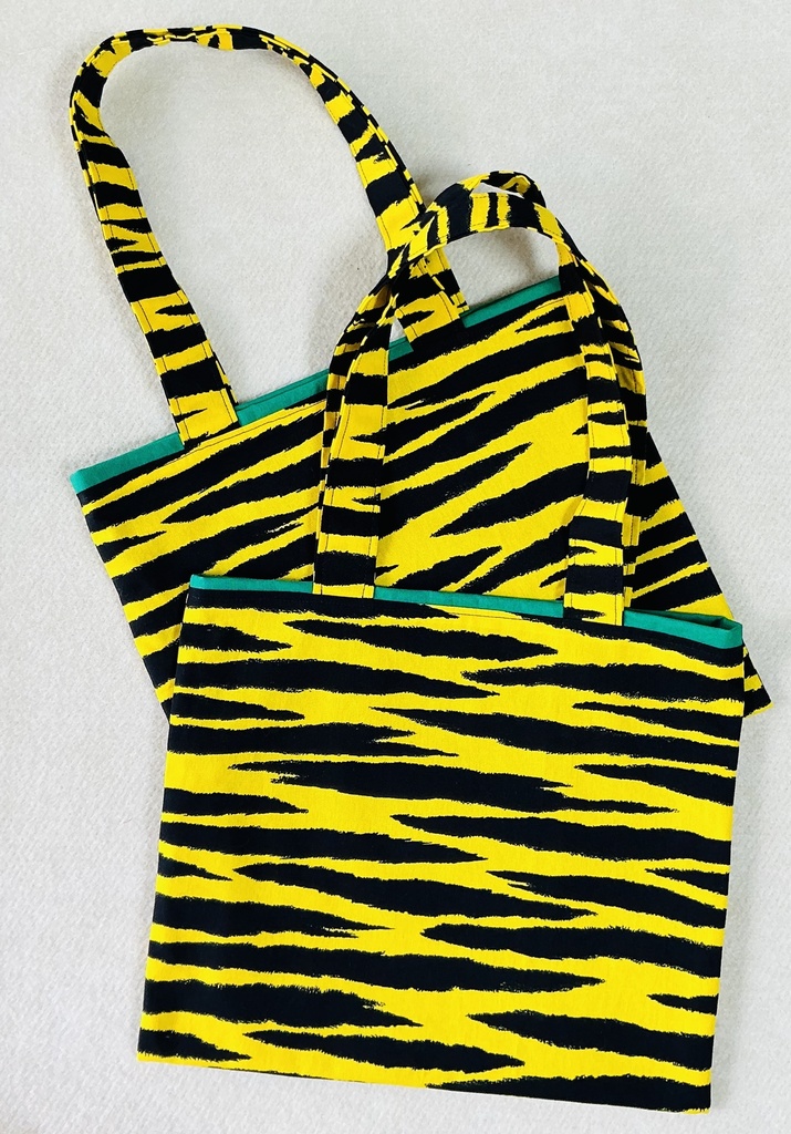 虎柄トートバッグ