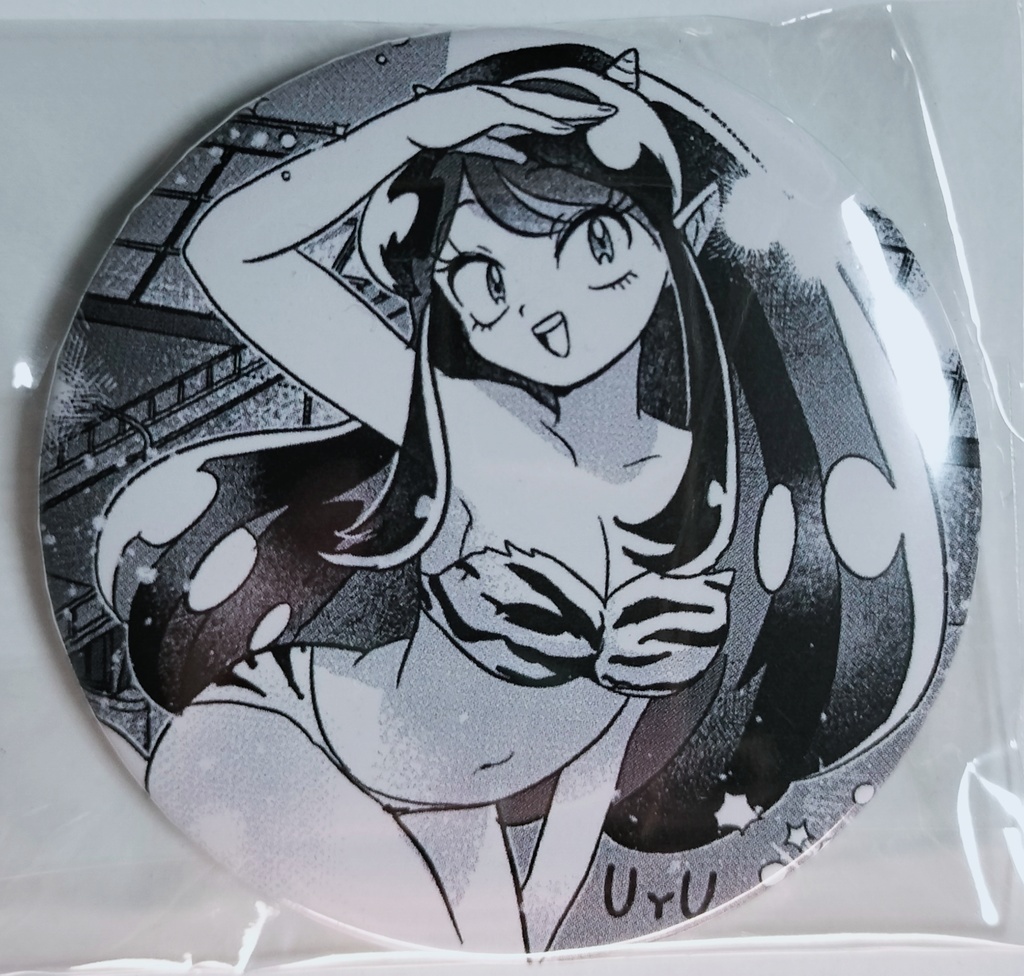 うゆイラスト缶バッジ