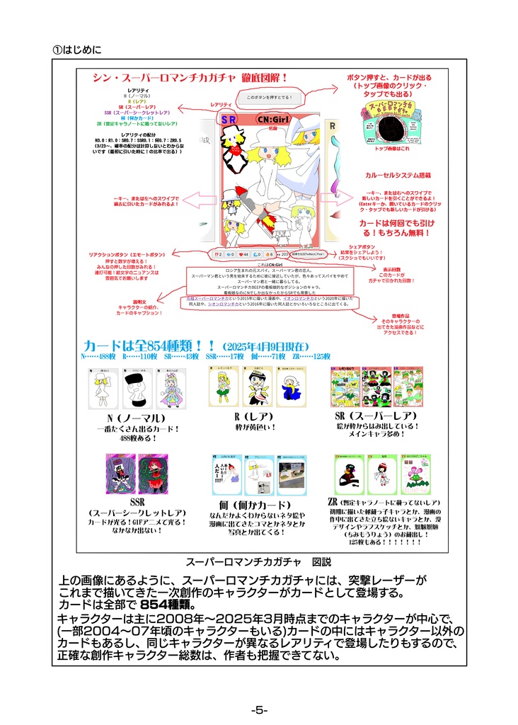 【PDF版】Webゲーム「スーパーロマンチカガチャ」ができるまで(技術書典18)