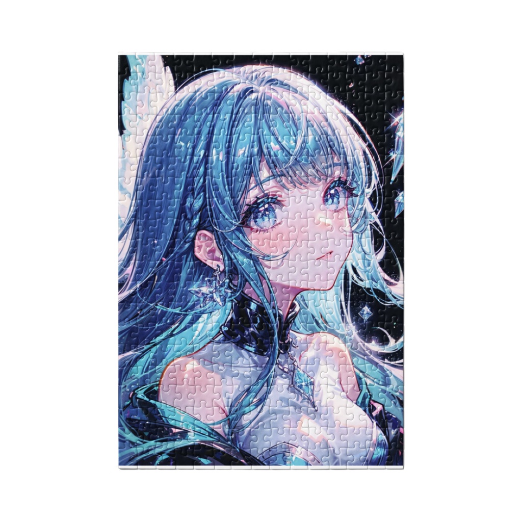 Crystal Glow Puzzle ― 蒼き星の少女ジグソーパズル