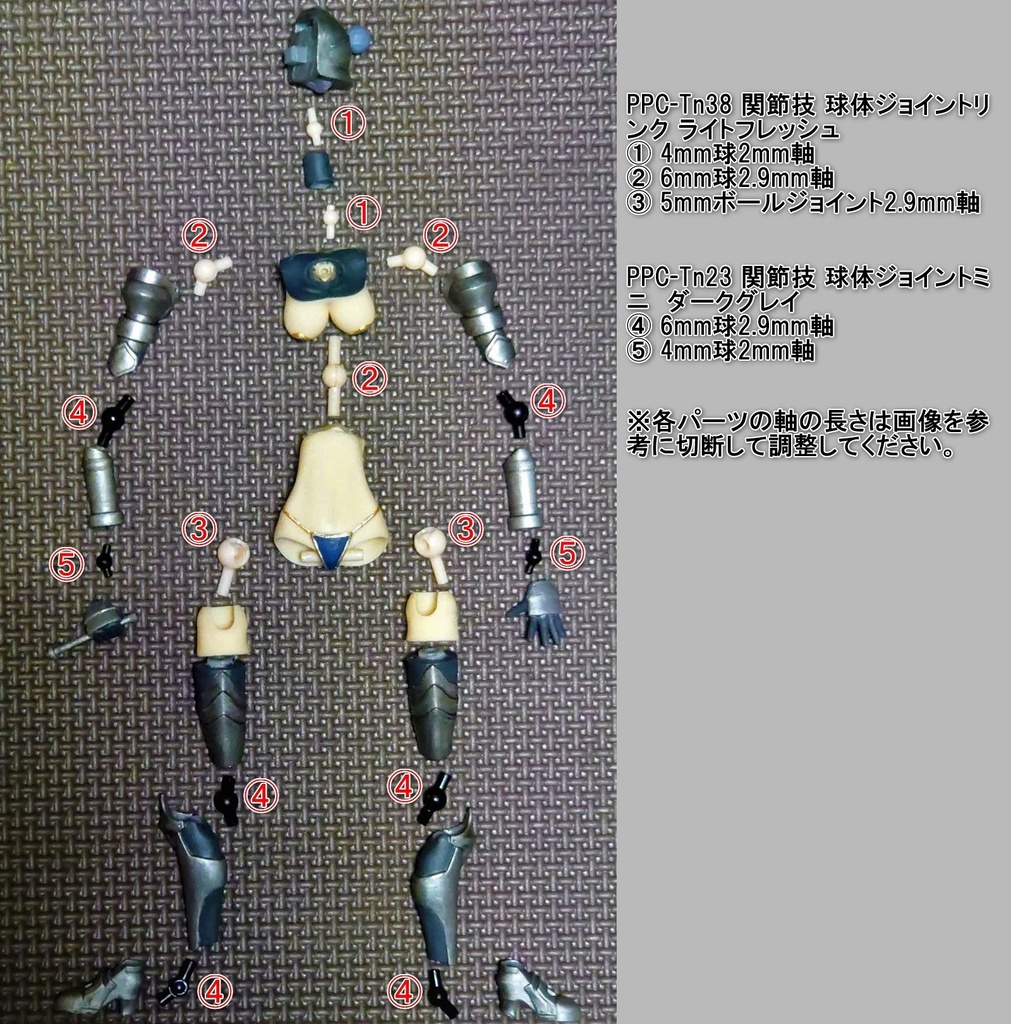可動フィギュア アーマード兎美ショーコ