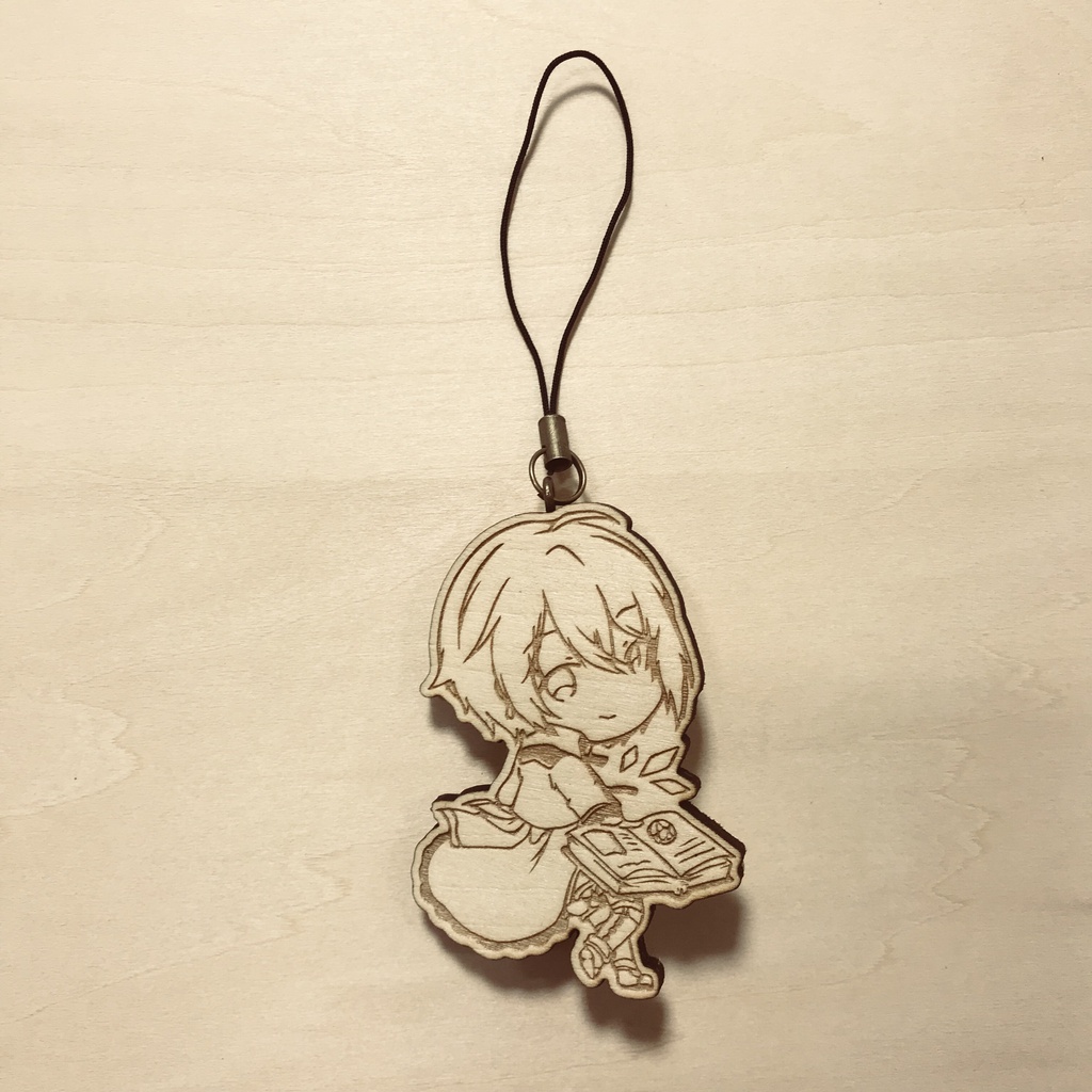 木製キーホルダー