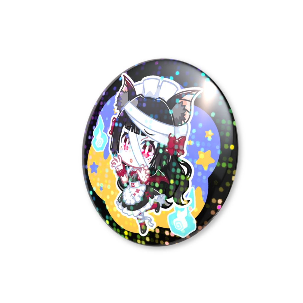 2025年Halloweenグッズ ホログラム缶バッジ