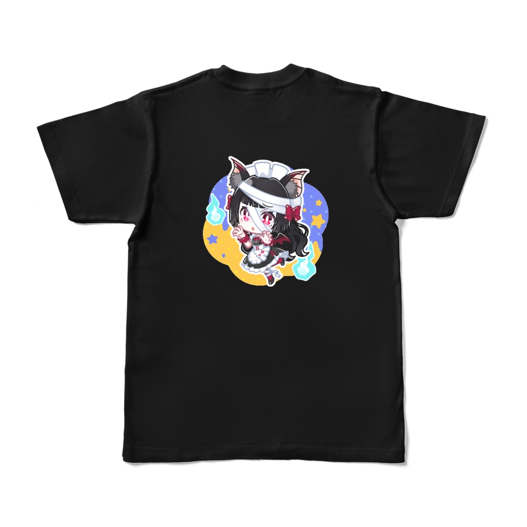 あやっぺゾンビメイド カラーTシャツ