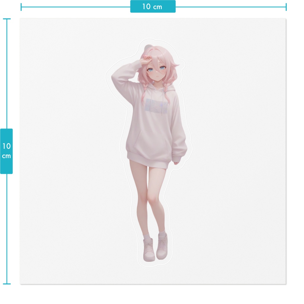 まなっちゃんステッカー