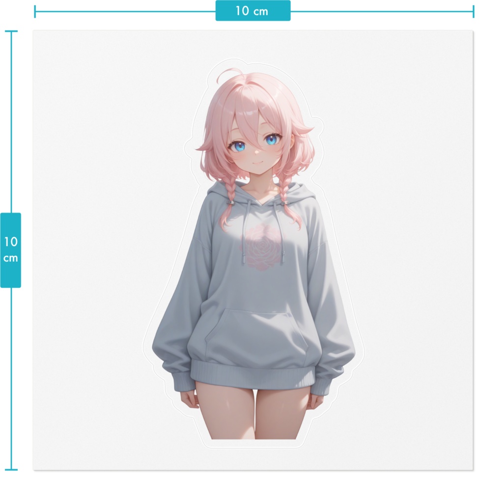 まなっちゃんステッカー2