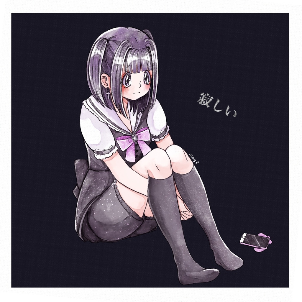 地雷系女子 トートバッグ