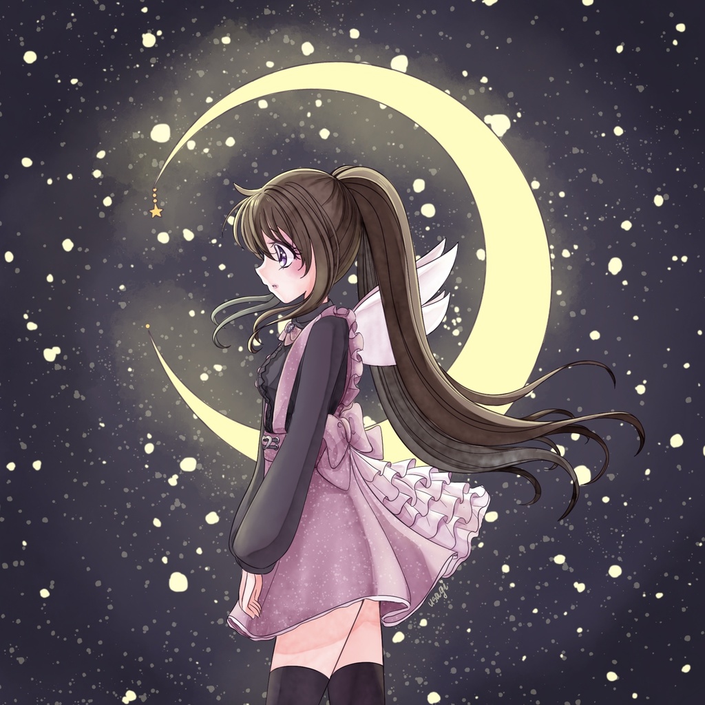 地雷系天使 缶バッジ