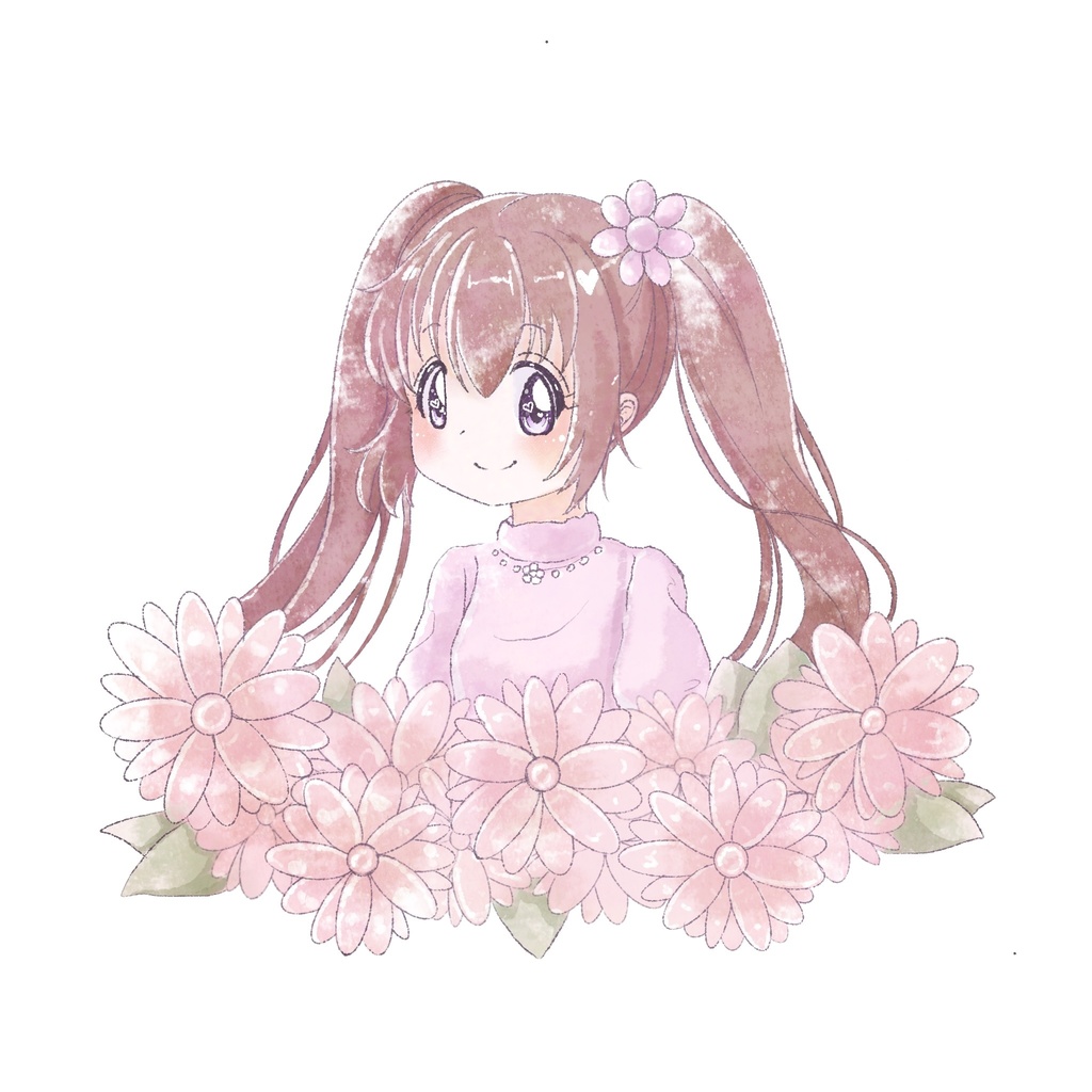 可愛い女の子のTシャツ