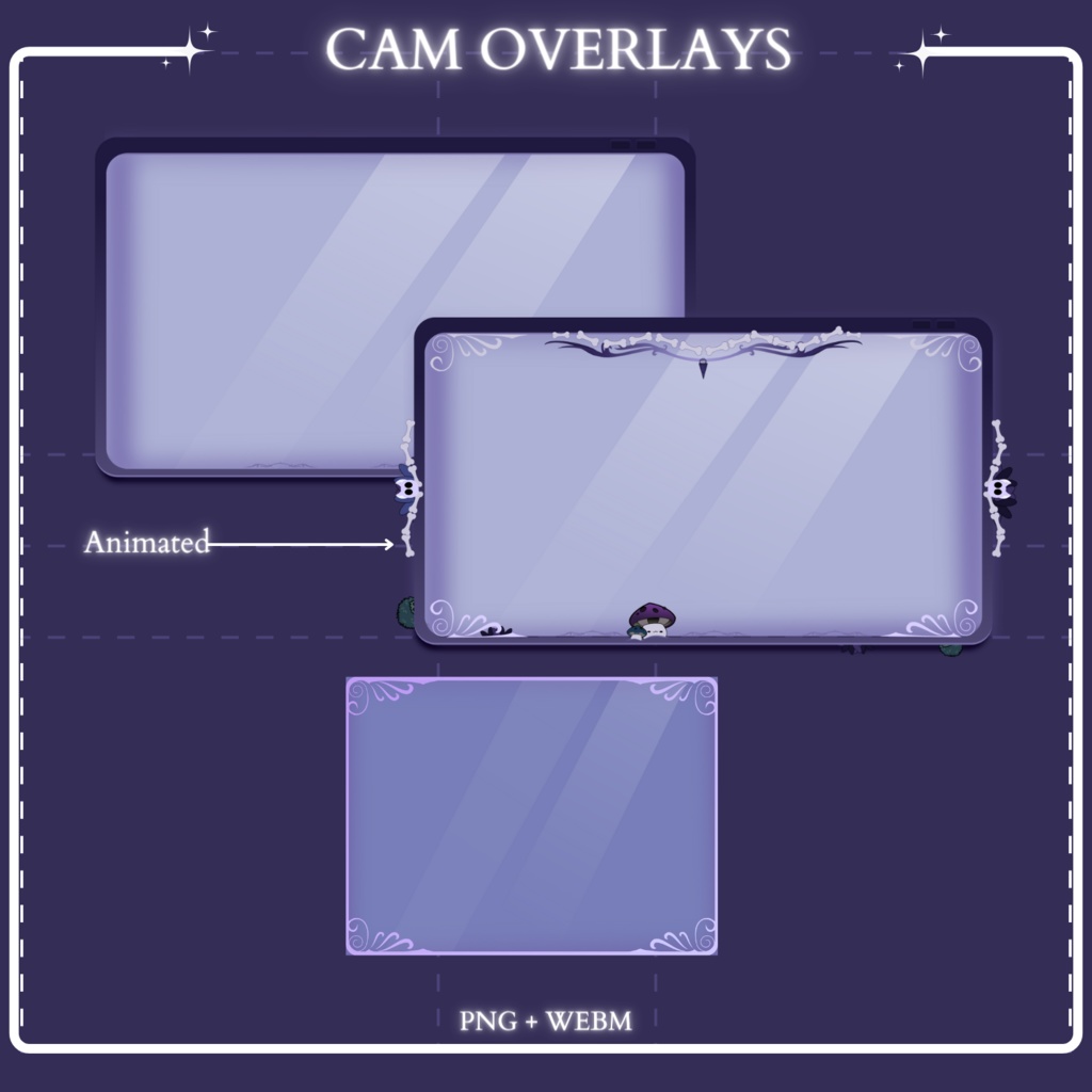 DARK - GOTHIC - Stream Overlay Pack Animated - BE RIGHT BACK - OFFLINE - STREAM ENDING - STARTING SOON - TWITCH - YOUTUBE