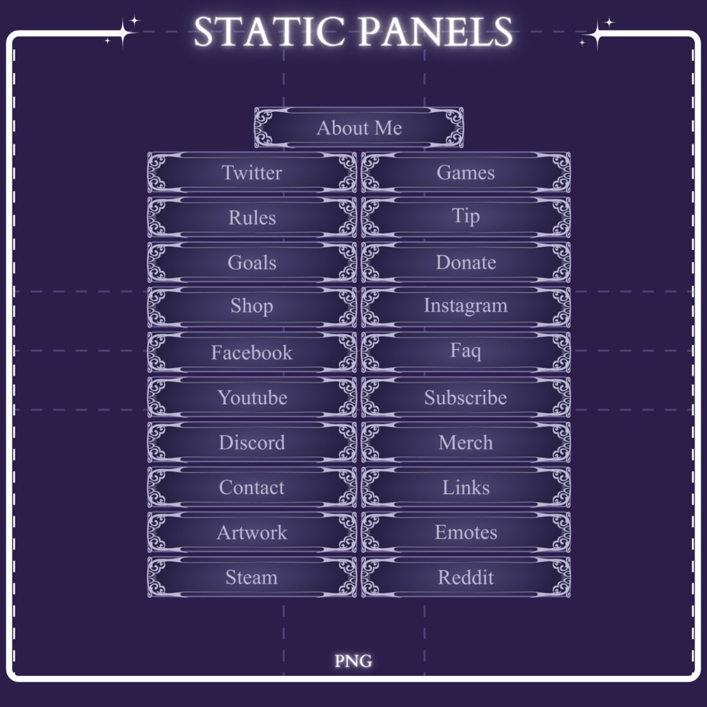 DARK - GOTHIC - Stream Overlay Pack Animated - BE RIGHT BACK - OFFLINE - STREAM ENDING - STARTING SOON - TWITCH - YOUTUBE