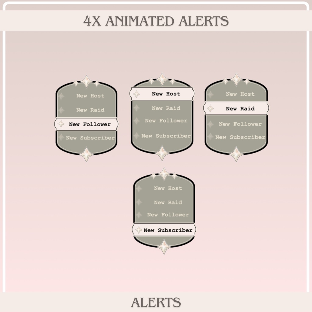 Genshin Impact Stream Pack Overlay Animated / Offline / Be Right Back / Starting Soon / Stream Ending / Twitch