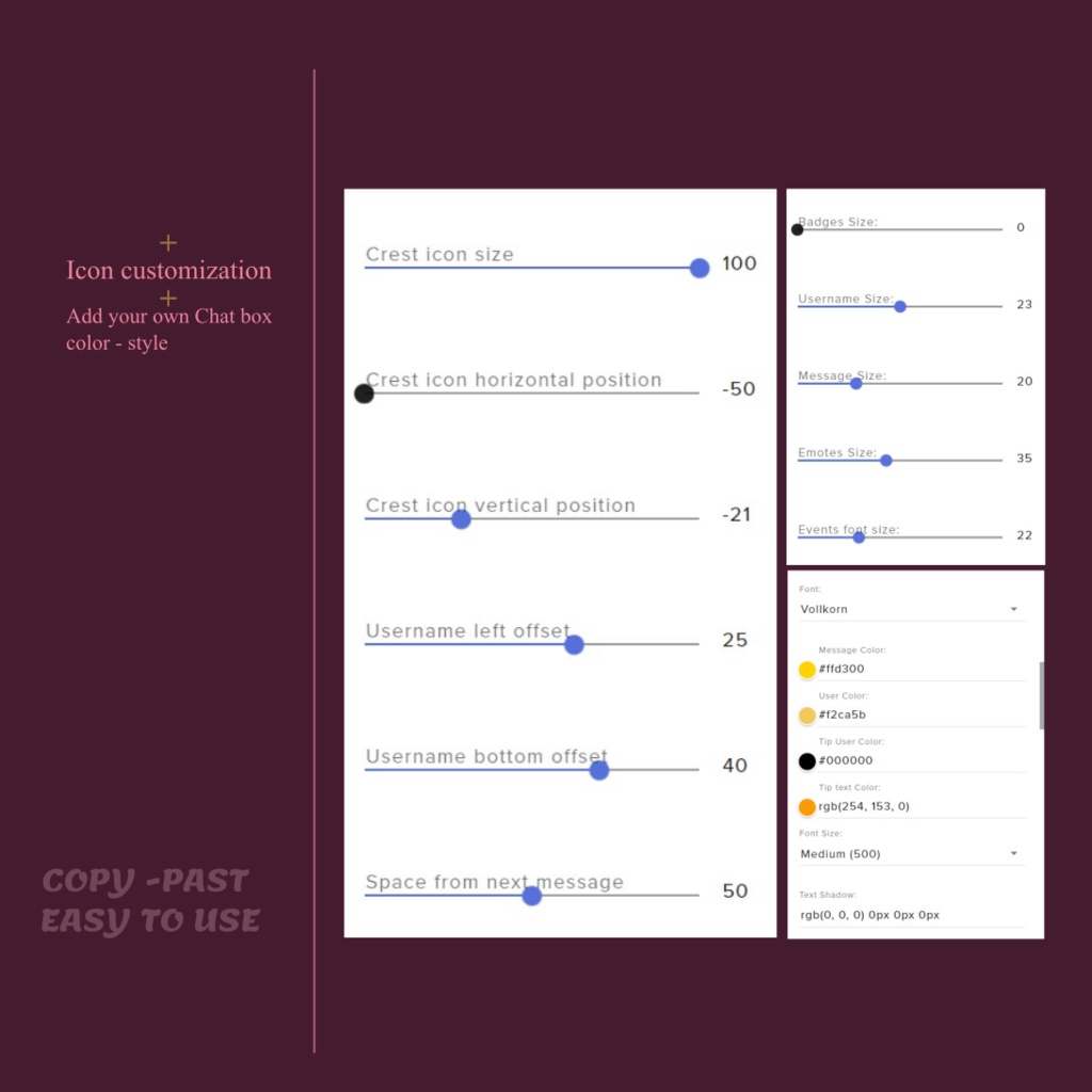 Sakura Flowers Chat Widget Animated, Japanese Stream Graphics for Twitch, Pink OBS & StreamElements | Flowers | Animated | Decoration