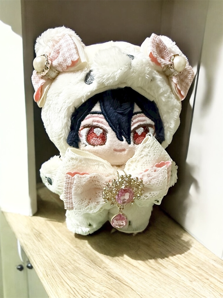 あんスタ いつぬい リボンチョーカー 耳飾り 一緒に暮らすぬい ピンク