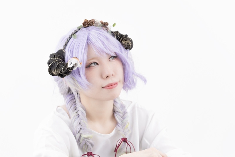 角カチューシャ 猫 秋 まつぼっくり【炭水化物】